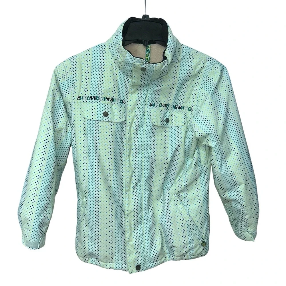 Burton Girls Youth Jacket‎ Snowboard Ski Large Fleece Line Size XL Coat